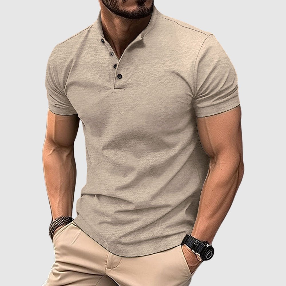 Tyrone® | Henley Lightweight Polo For Summer