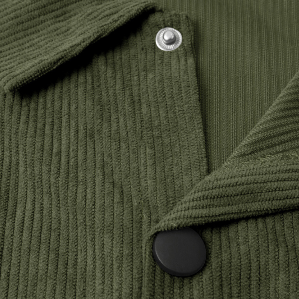 Ventura® | Robust long sleeve corduroy shirt for men