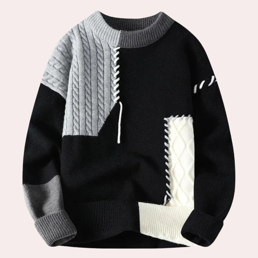 Silvano® | Fashionable knitted sweater for men
