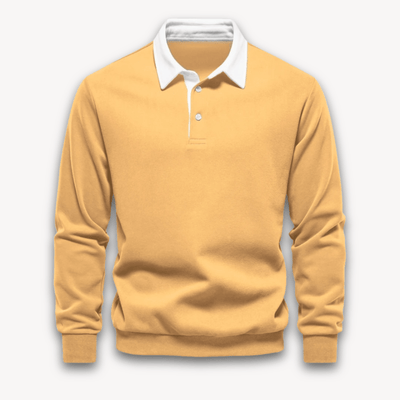 Unai | Classic long-sleeved polo sweater