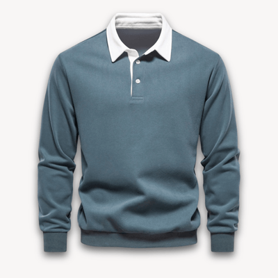 Unai | Classic long-sleeved polo sweater