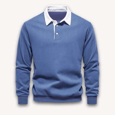 Unai | Classic long-sleeved polo sweater