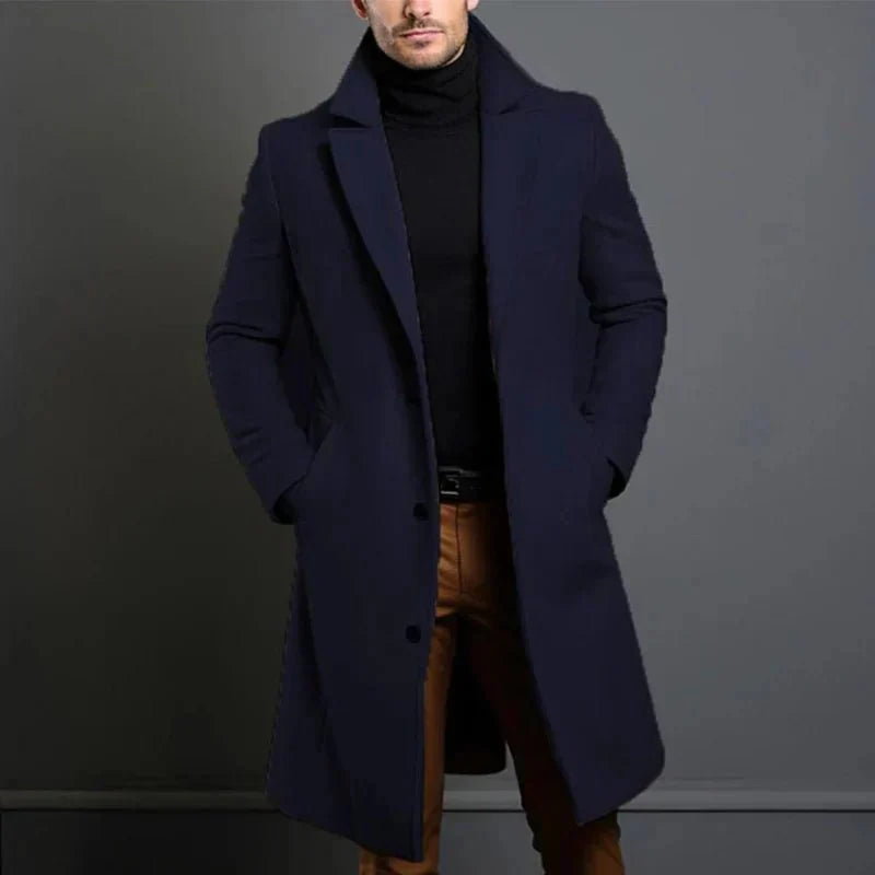 Aland | Classic coat with lapel collar