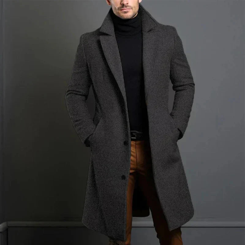 Aland | Classic coat with lapel collar