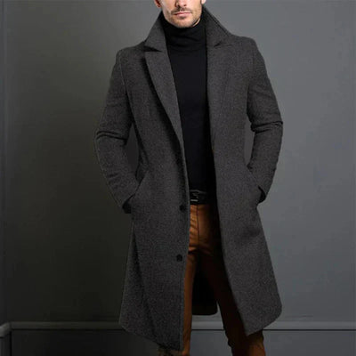 Aland | Classic coat with lapel collar