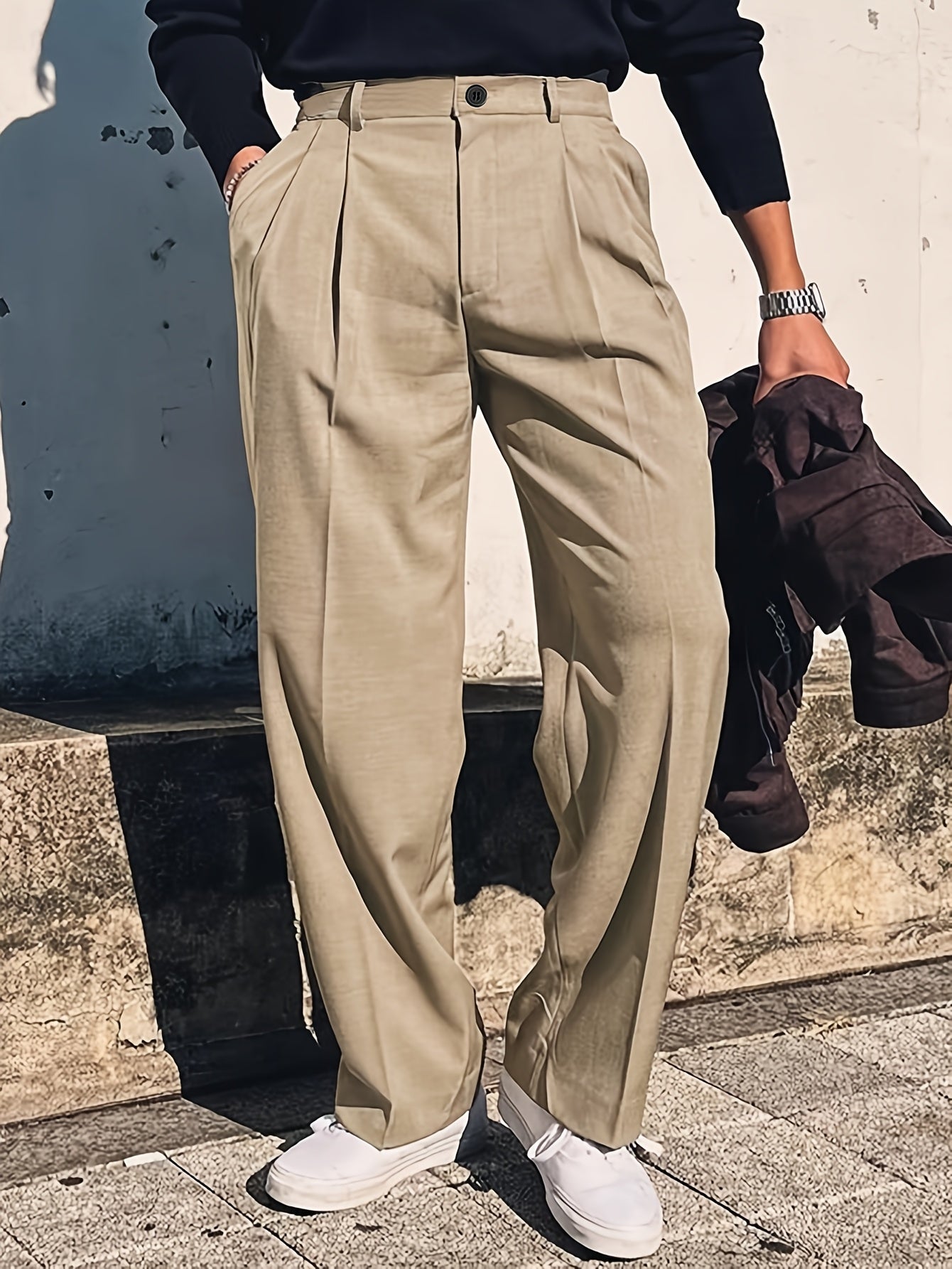 Amador | Straight Leg Trousers – Old Money Style Men