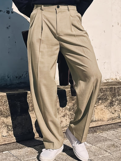 Amador | Straight Leg Trousers – Old Money Style Men