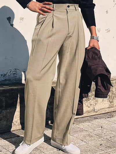 Amador | Straight Leg Trousers – Old Money Style Men