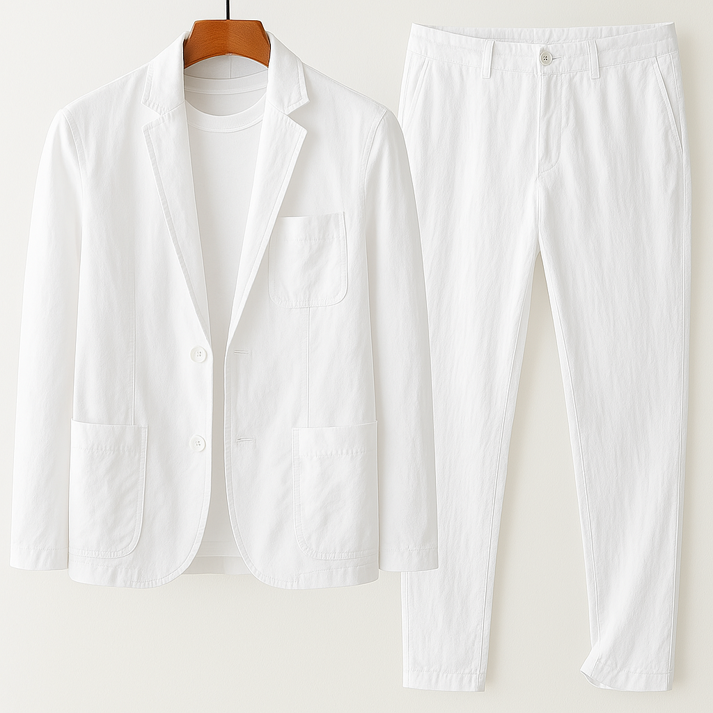 Leon | LIGHTWEIGHT LINEN SUMMER SUIT