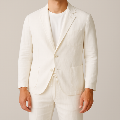 Leon | LIGHTWEIGHT LINEN SUMMER SUIT