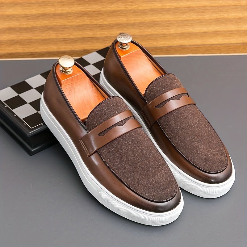 Alban | Classic Slip-On Loafers – Old Money Style Men
