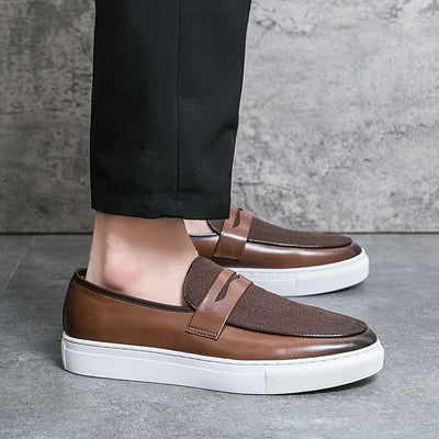Alban | Classic Slip-On Loafers – Old Money Style Men