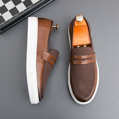 Alban | Classic Slip-On Loafers – Old Money Style Men