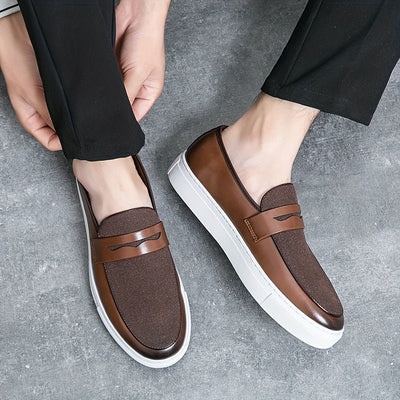 Alban | Classic Slip-On Loafers – Old Money Style Men