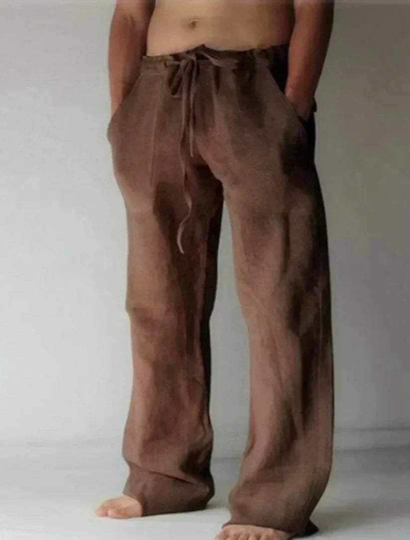 Hosea® | Men'S Baggy Linen Trousers