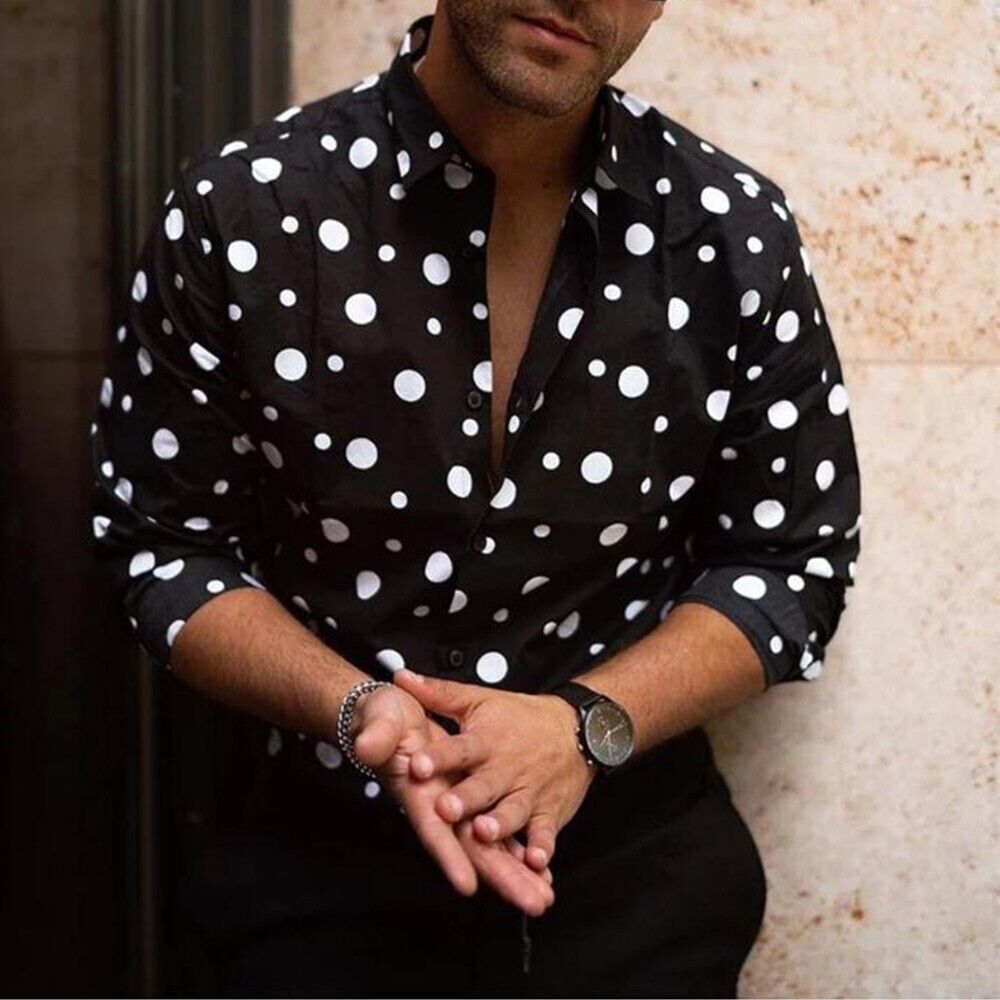 Kiva® | Casual Polka Dot Shirt