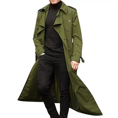Herbert® | Modern long classic trench coat