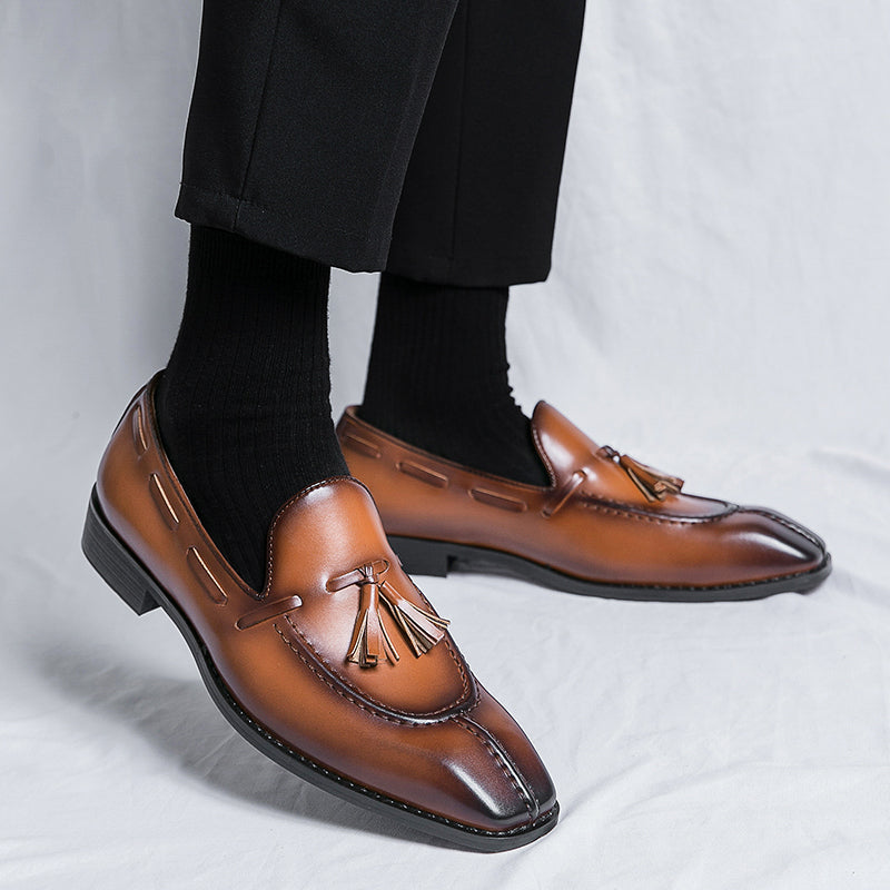 Juvenal® | Genuine Leather Tassel Loafers