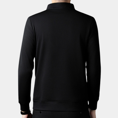 Victoriano® | Elegant men's T-shirt with partial zip