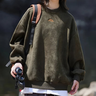 Graham | Modern suede sweater