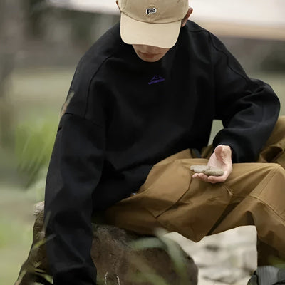 Graham | Modern suede sweater