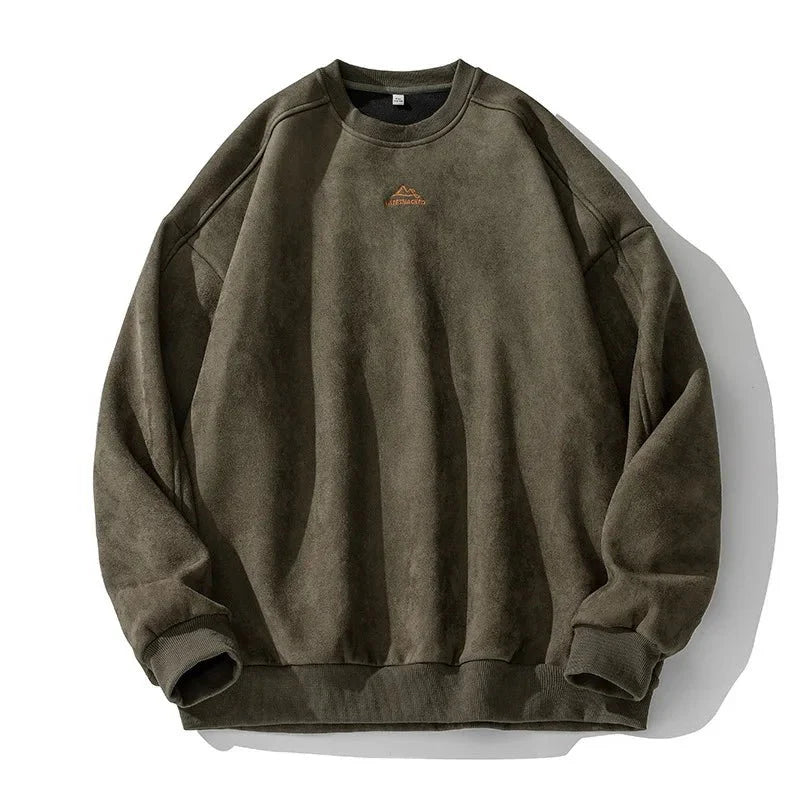 Graham | Modern suede sweater