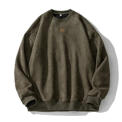Graham | Modern suede sweater