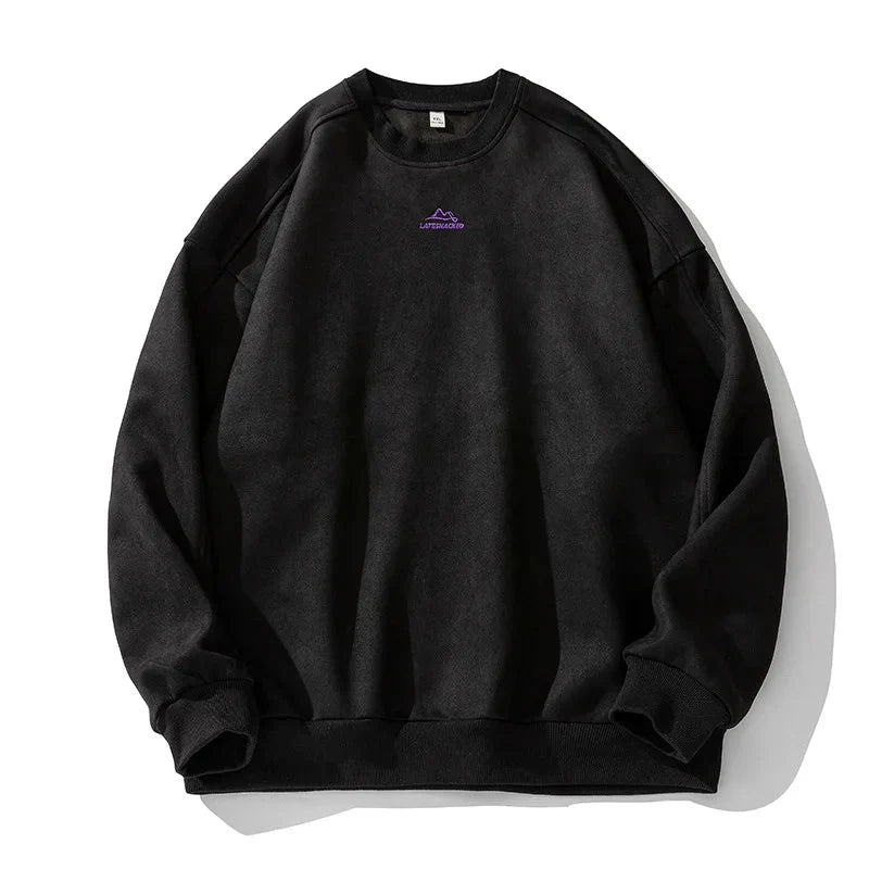 Graham | Modern suede sweater