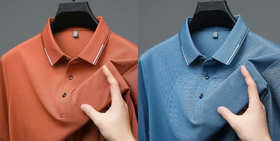 Barney® | Short Sleeve Cuffed T-Shirt For Business Casual Men