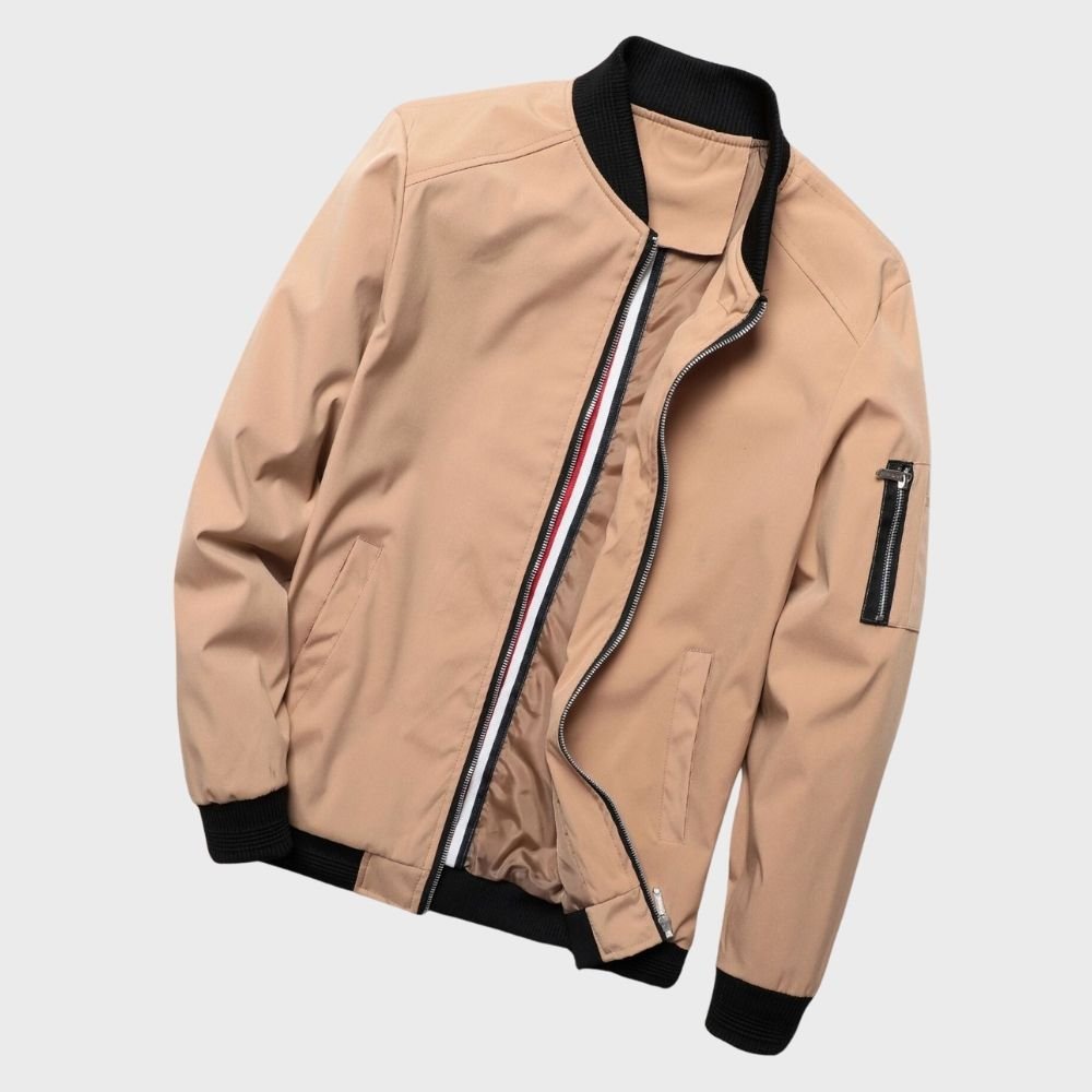 Joaus | – Lightweight bomber jacket with zip closure