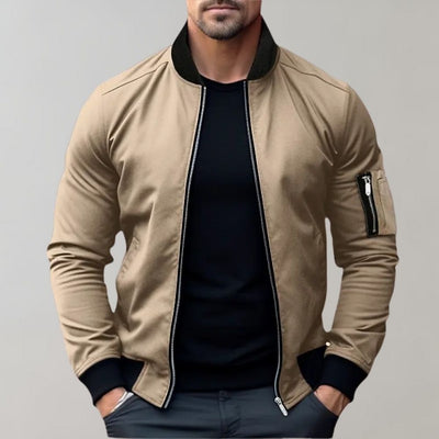 Joaus | – Lightweight bomber jacket with zip closure