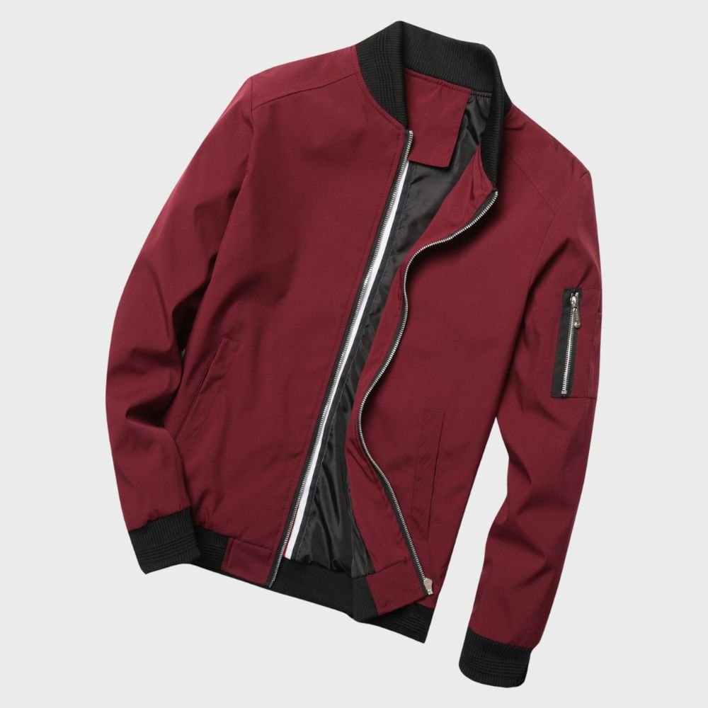 Joaus | – Lightweight bomber jacket with zip closure