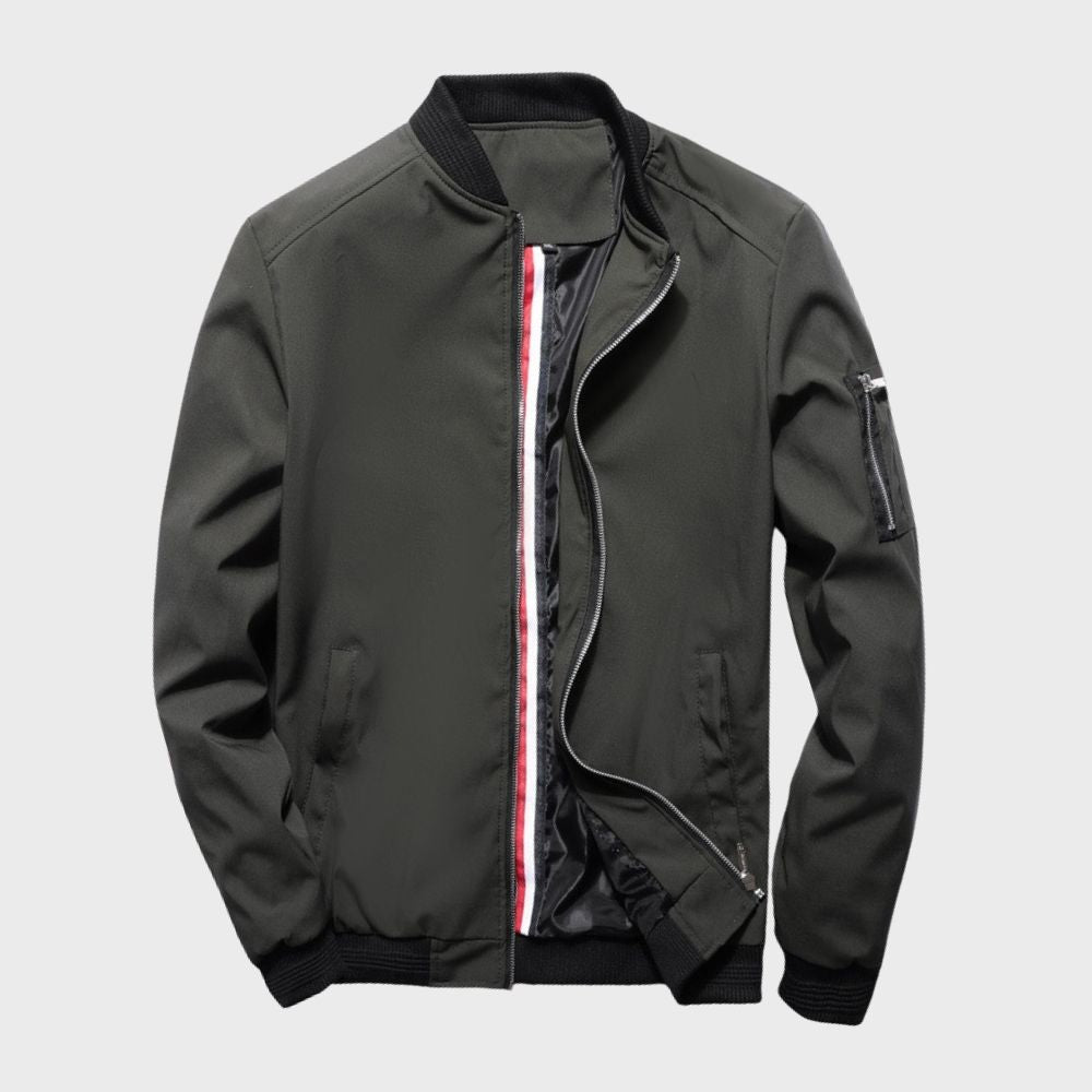 Joaus | – Lightweight bomber jacket with zip closure