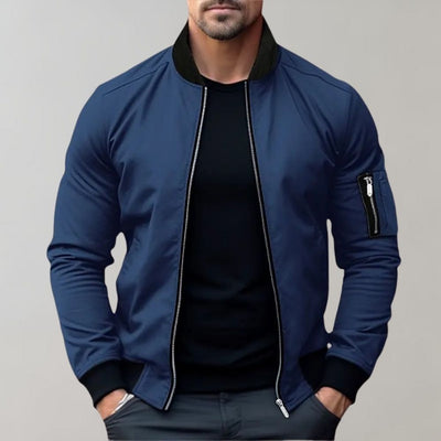 Joaus | – Lightweight bomber jacket with zip closure