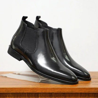 Vicente® | Refined Leather Chelsea Boots