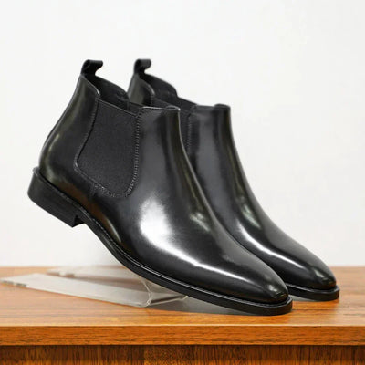 Vicente® | Refined Leather Chelsea Boots