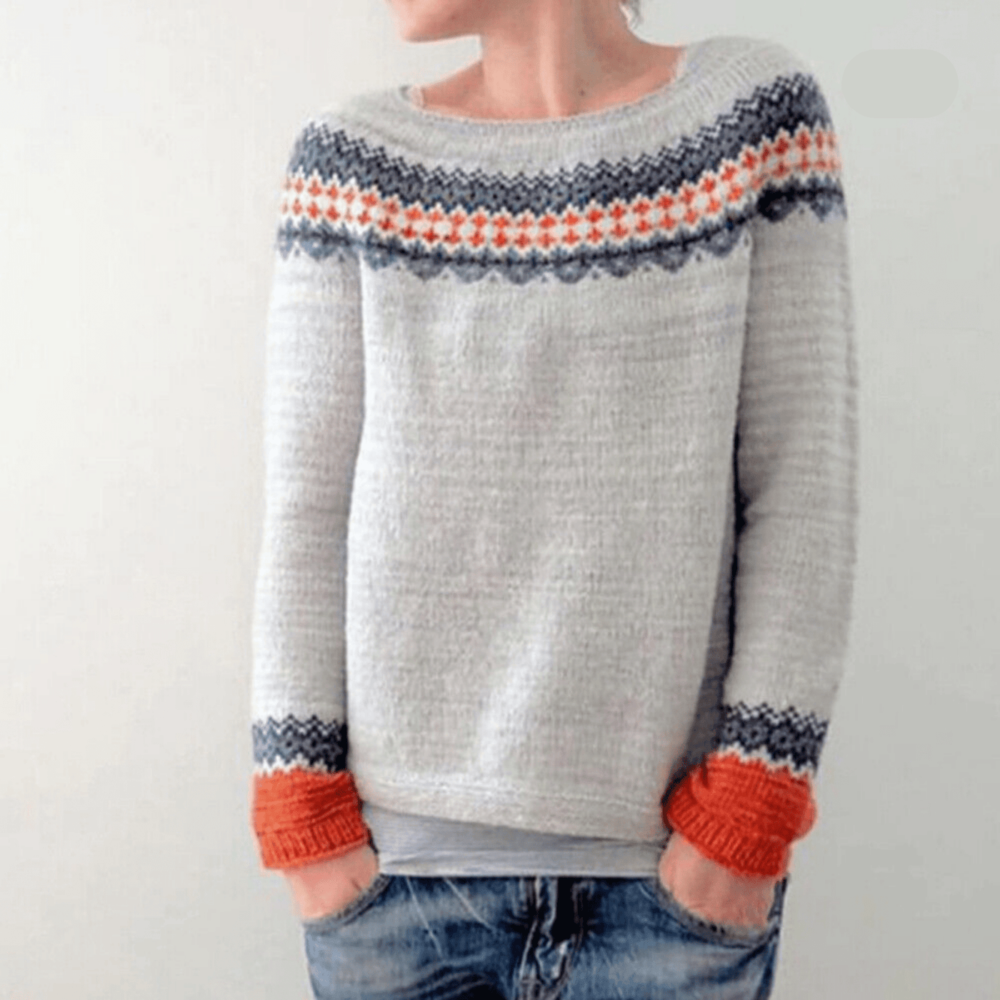 Mabán | Classic sweater with a feminine cut