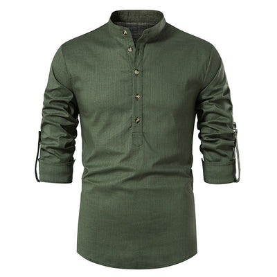Joseph® | Men'S Solid Color Casual Button Down Shirt