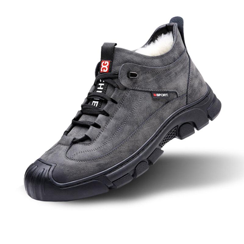 Caden® | Men's winter sneakers with faux fur lining