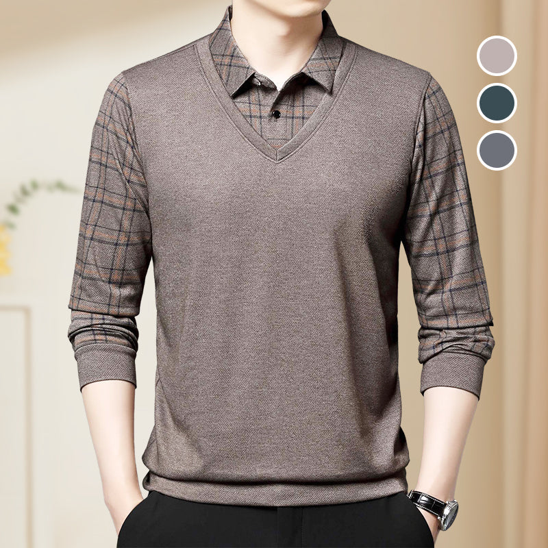Axel® | Two-piece style long-sleeved top for men