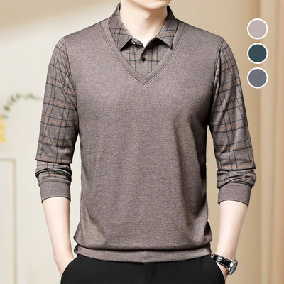 Axel® | Two-piece style long-sleeved top for men