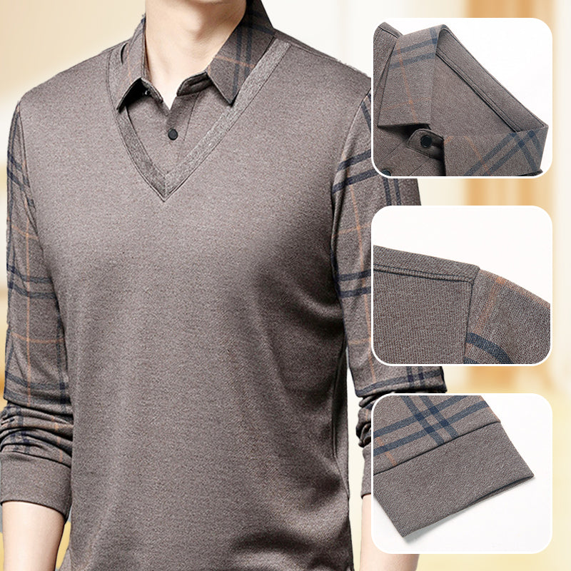 Axel® | Two-piece style long-sleeved top for men