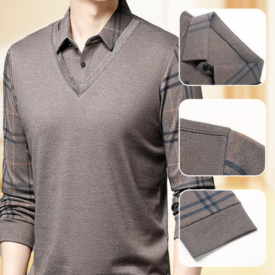 Axel® | Two-piece style long-sleeved top for men