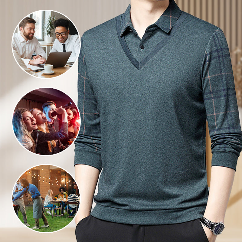 Axel® | Two-piece style long-sleeved top for men