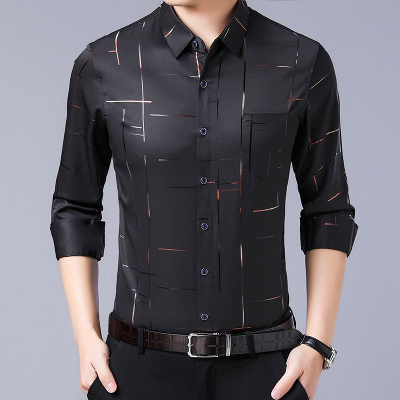 Glen® | Thin Non-Iron Shirt For Men