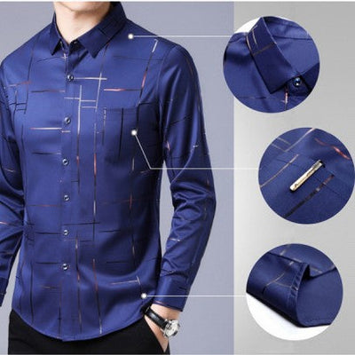Glen® | Thin Non-Iron Shirt For Men