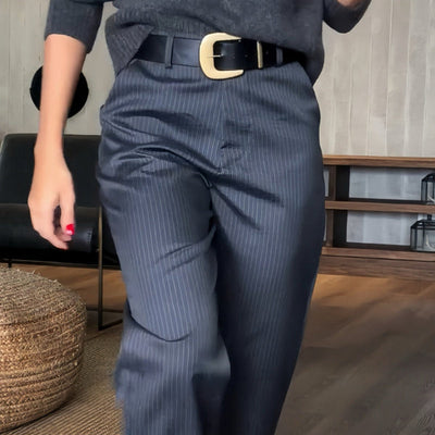 Nile® | Striped Suit Trousers