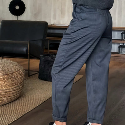 Nile® | Striped Suit Trousers