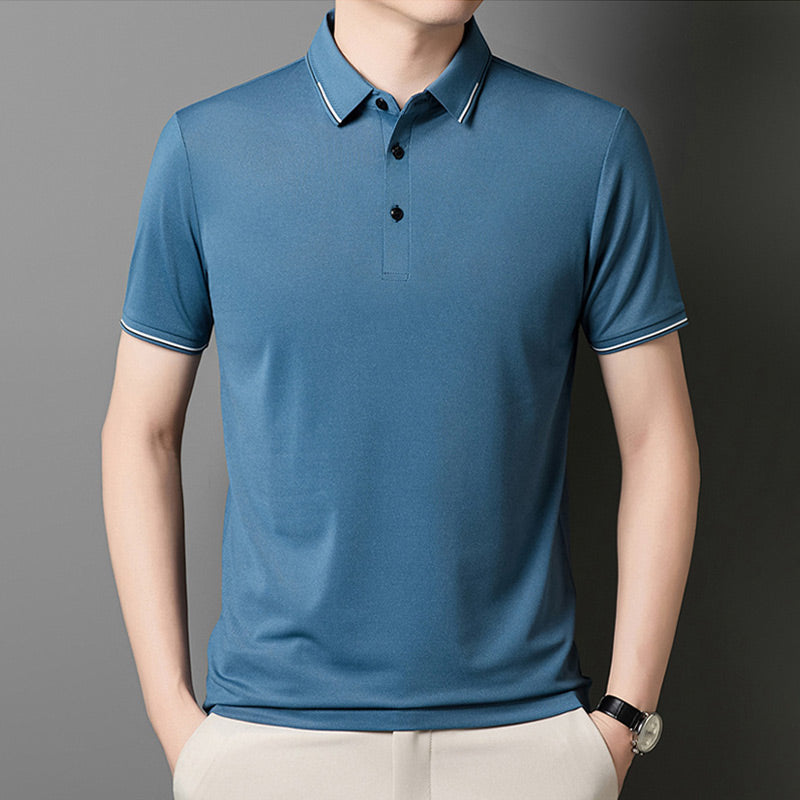 Marco® | Men'S Business Casual Short Sleeve T-Shirt With Cuffs