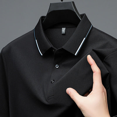 Barney® | Short Sleeve Cuffed T-Shirt For Business Casual Men